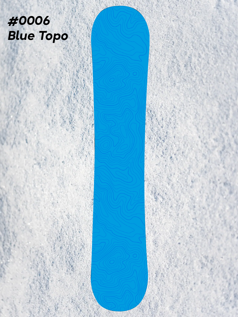 #0006 Blue Topo - With DIY Install Kit