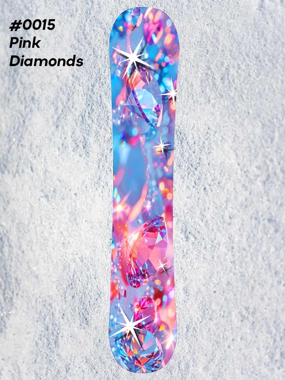 #0015 Pink Diamonds - With DIY Install Kit