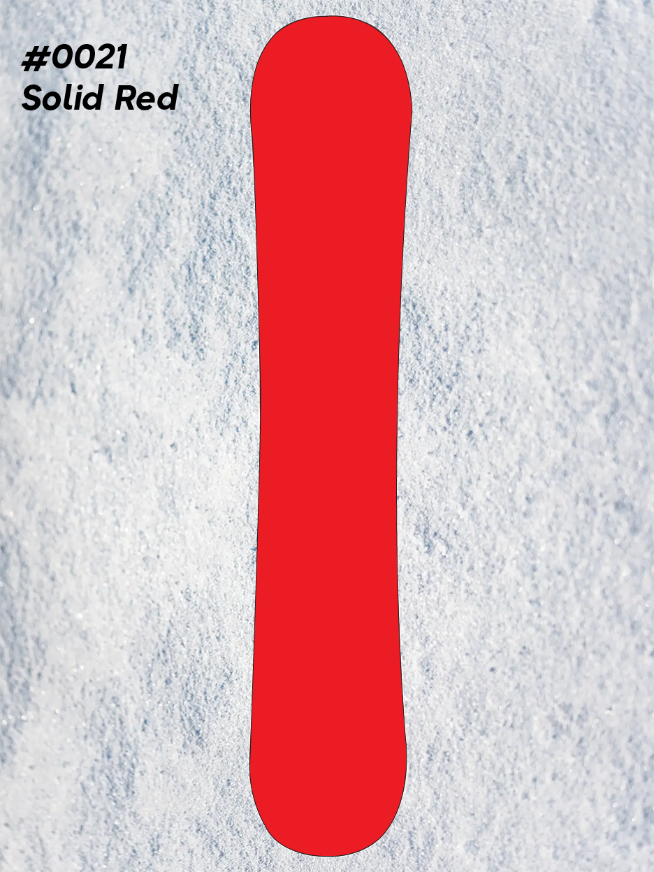 #0021 Solid Red - With DIY Install Kit