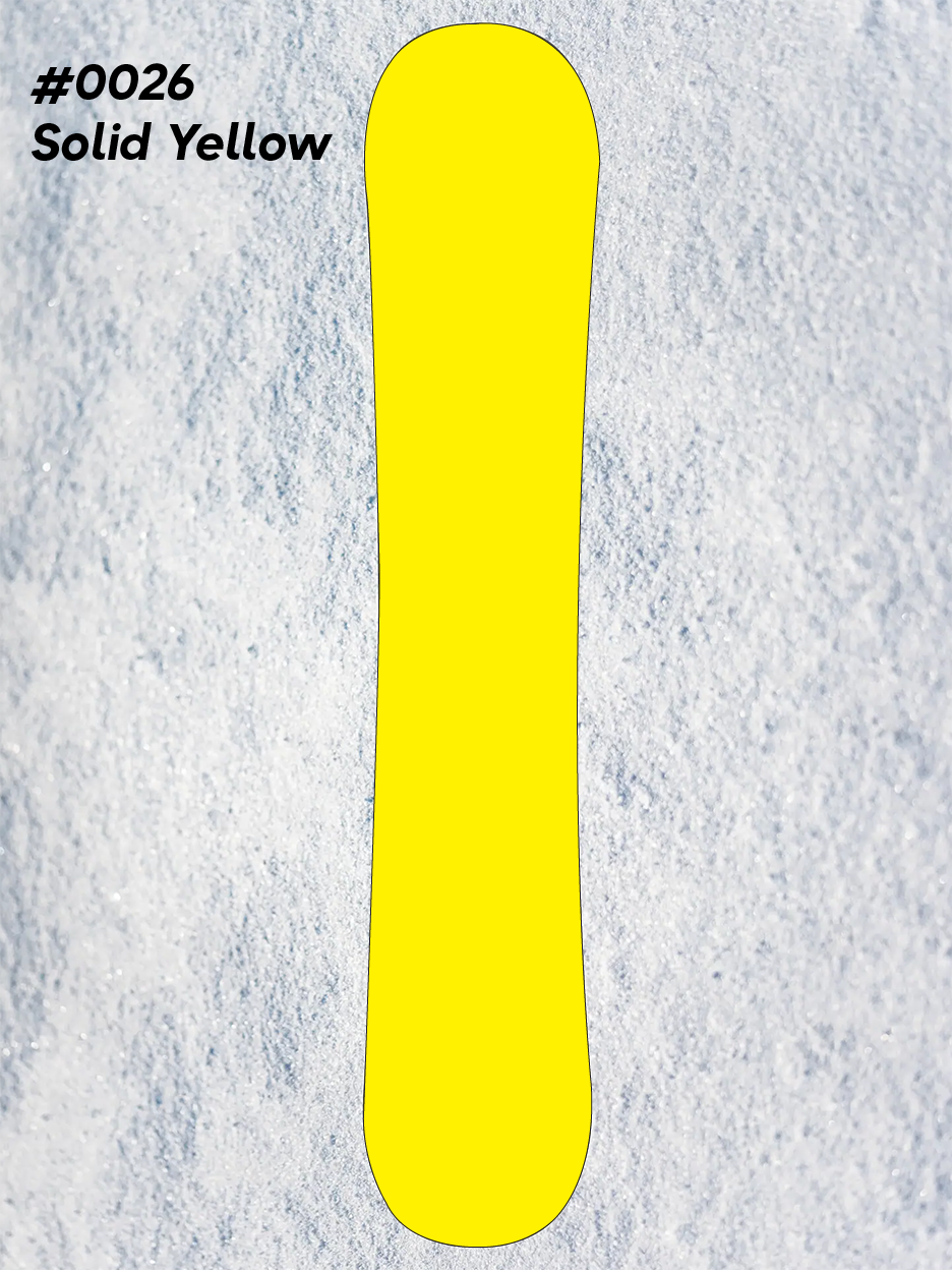 #0026 Solid Yellow - With DIY Install Kit